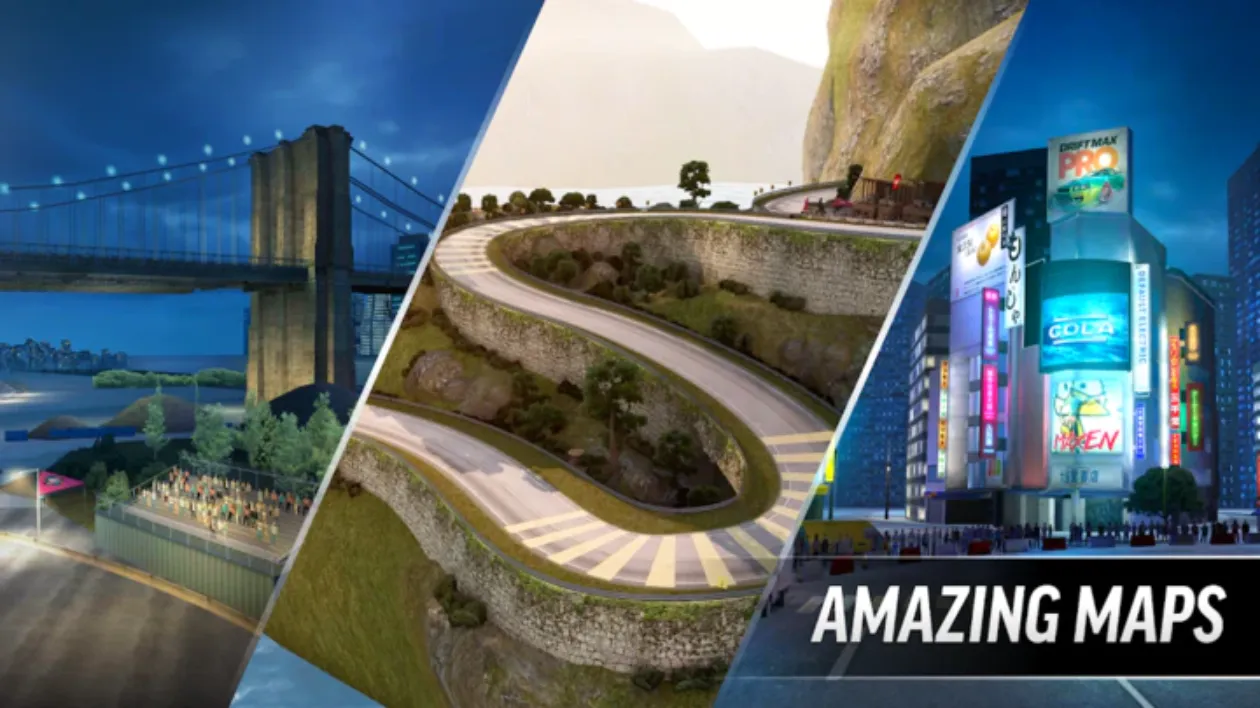 Drift Max Pro - Car Drifting Game with Racing Cars (Unlimited Money for Cars & Upgrades) screenshot 1