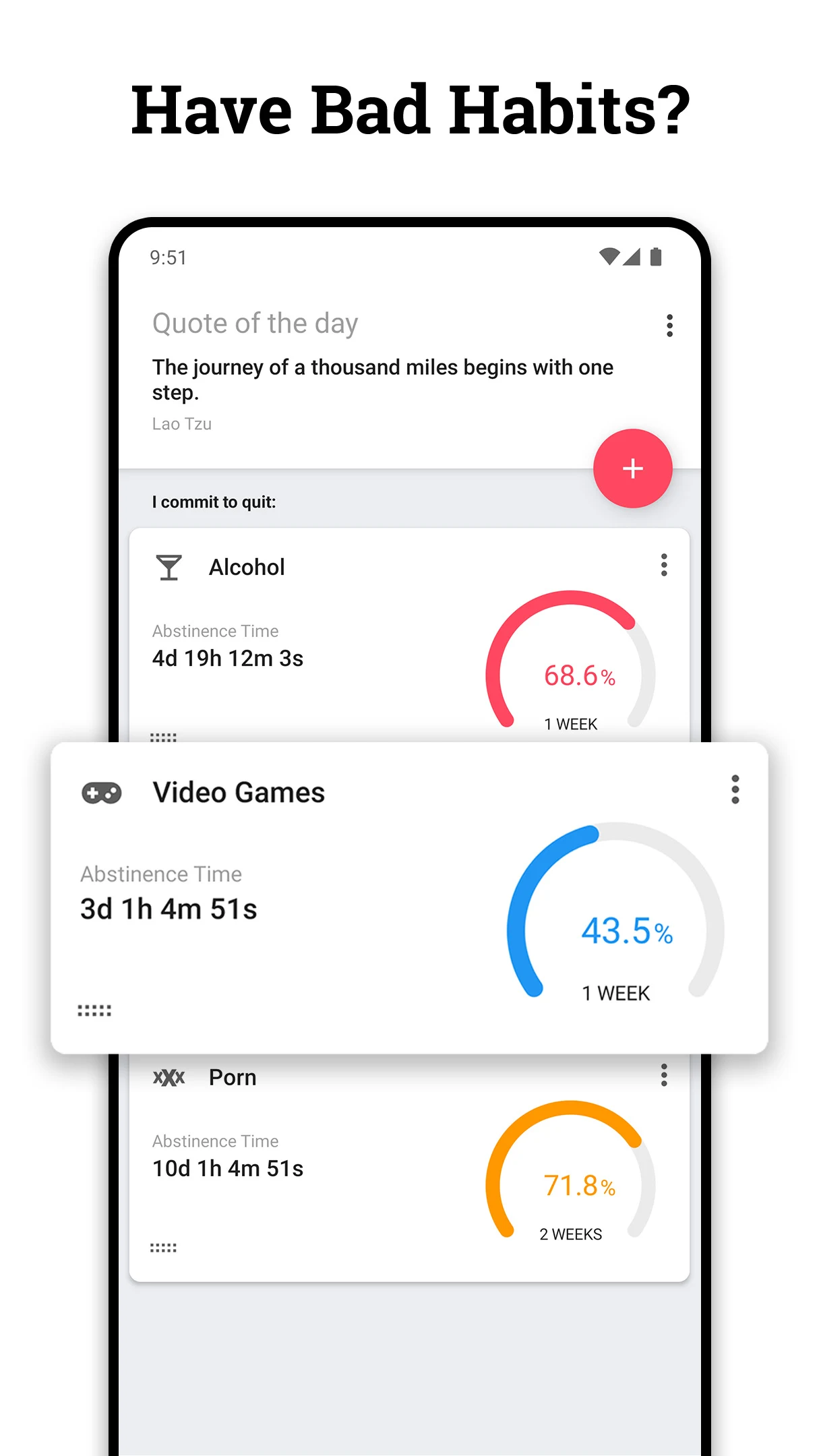 Quitzilla (Premium Unlocked) screenshot 1