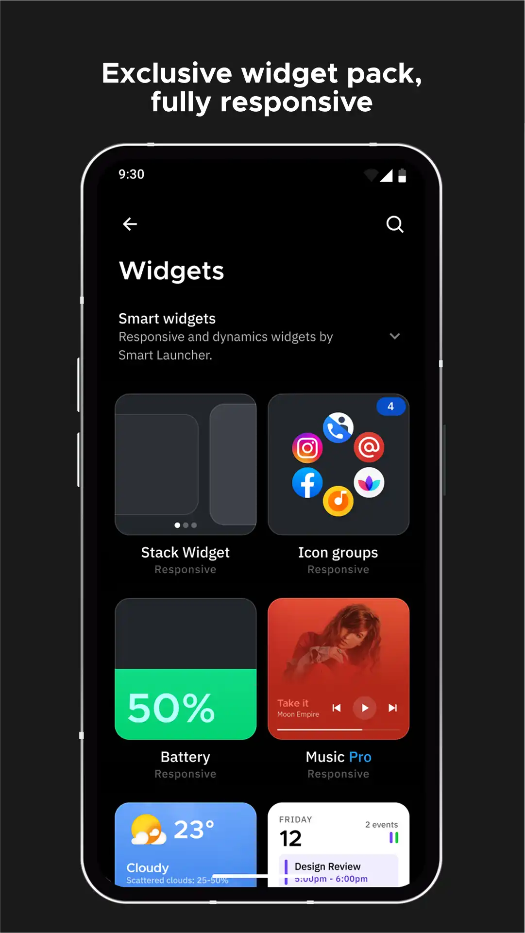 Smart Launcher 6 (Pro Unlocked) screenshot 3